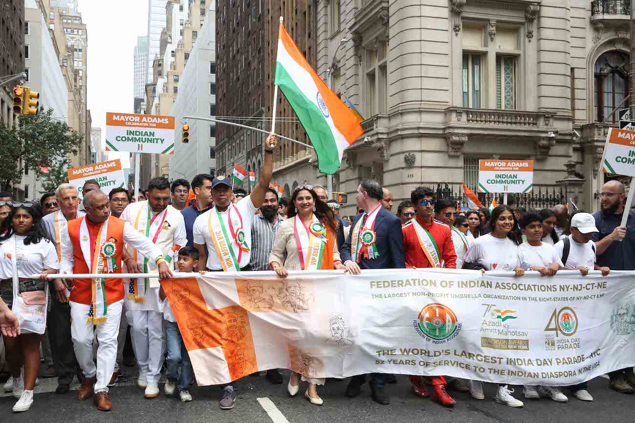 India75 Mayor Eric Adams, Actor Allu Arjun, Among Celebrities at